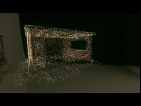 unity visual effect graph - lit building particle with houdini pcache