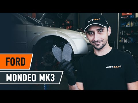 Как заменить передние тормозные колодки на FORD MONDEO MK3 Седан [ВИДЕОУРОК AUTODOC]