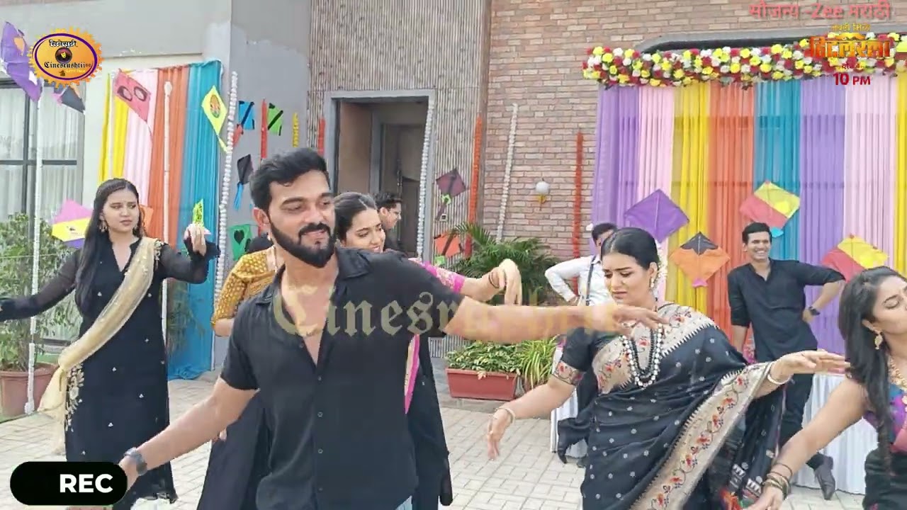 BTS भाग ३/४ नवरी मिळे हिटलरला मकरसंक्रांत स्पेशल डान्स सीन प्रॅक्टिस 😍 Navri Mile Hitlarla |