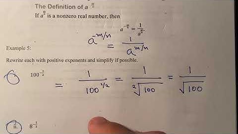 Intermediate Algebra: Part 12 (Simplifying Radical Expressions)