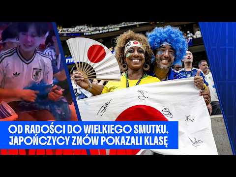 Od radości do wielkiego smutku. Japończycy znów pokazali klasę