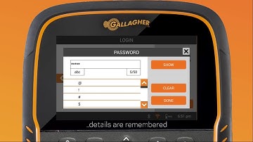 Gallagher Animal Performance:  First Sync TW
