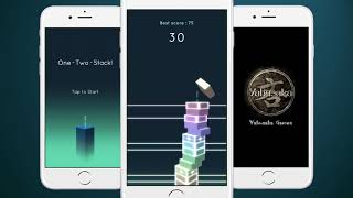 One Two Stack !! -Rhythm block stacking game- screenshot 2