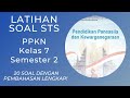 Kuis Pendidikan Pancasila dan Kewarganegaraan