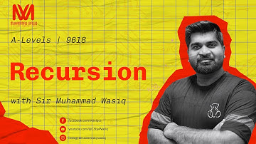 Recursion | Pseudocodes | Algorithm | A Level | By Sir Wasiq