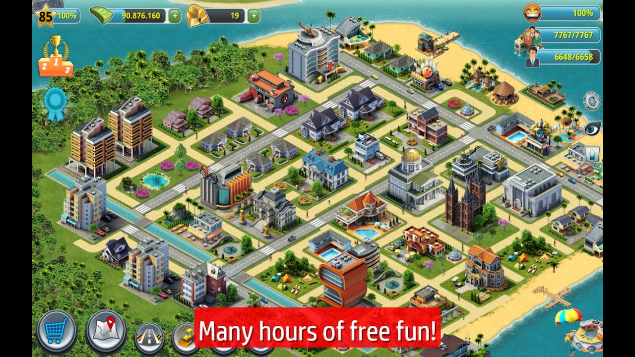 Android Games City Island 3