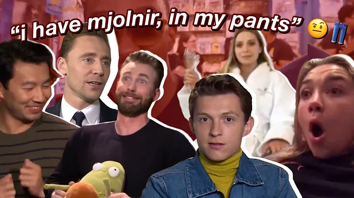 marvel cast moments that have no logical explanation(+ eternals cast)