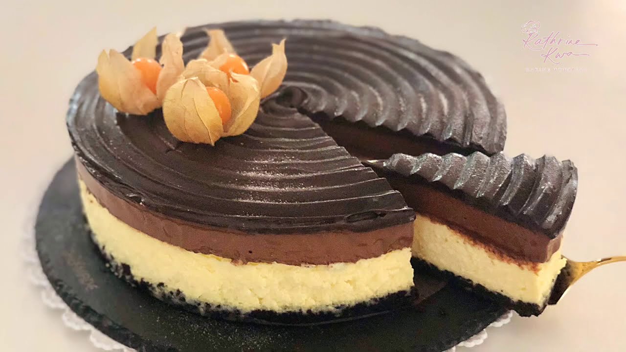 Chocolate Mousse Cheesecake (Christmas 2020) 巧克力慕斯芝士蛋糕