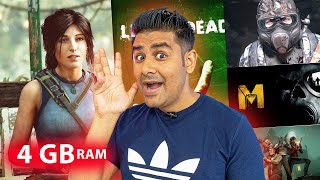 Top Pc Games for 4GB RAM - (No Graphics Card Required)