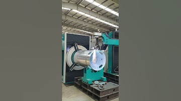 Large diameter pipe plasma cutting machine