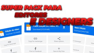 SUPER PACK PARA EDITORES E DESIGNERS