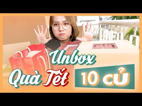 #1 [UNBOXING] Đập hộp 10 TRIỆU quà tết mua tặng gia đình và sếp Huy!!! Mới Nhất