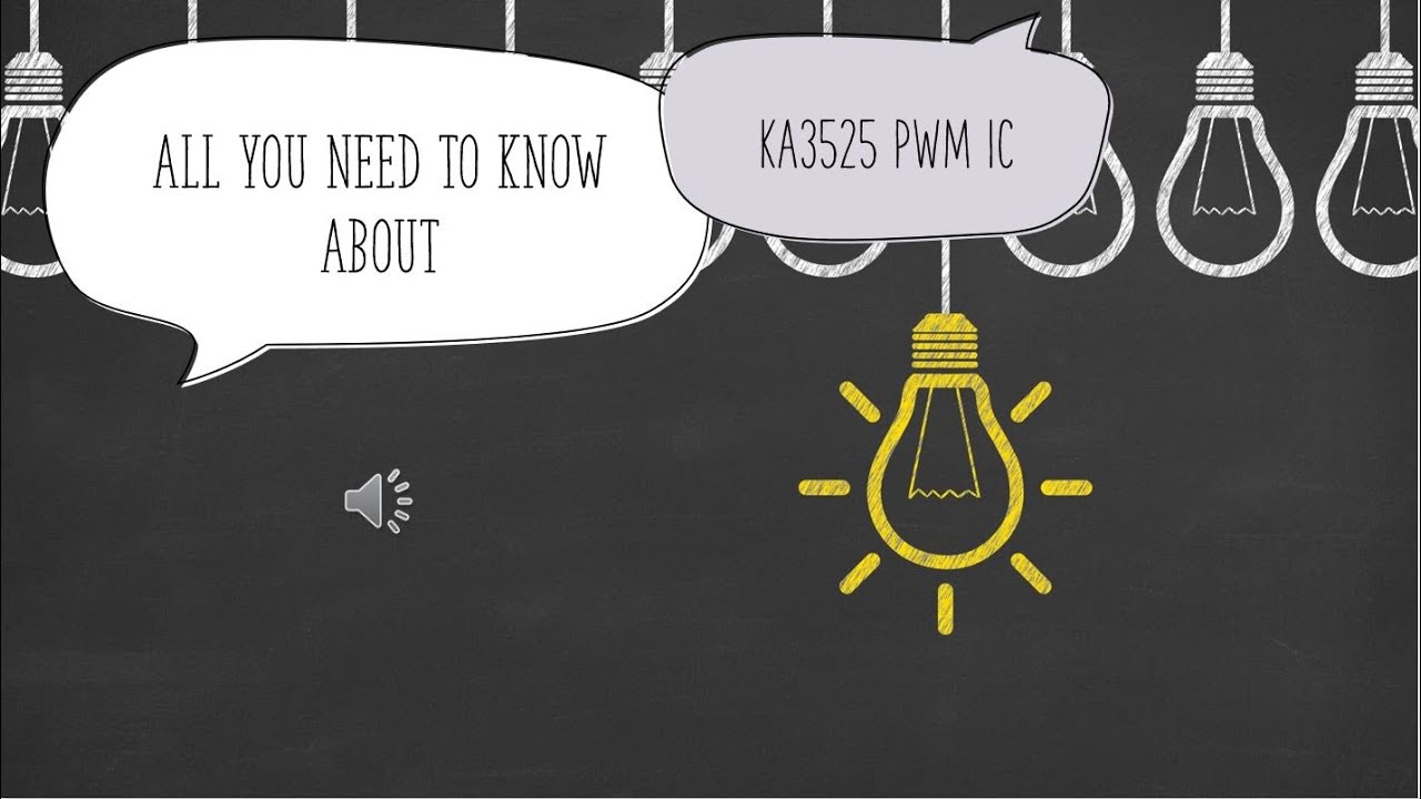 All you need to know about KA3525 IC. PART 1 - YouTube