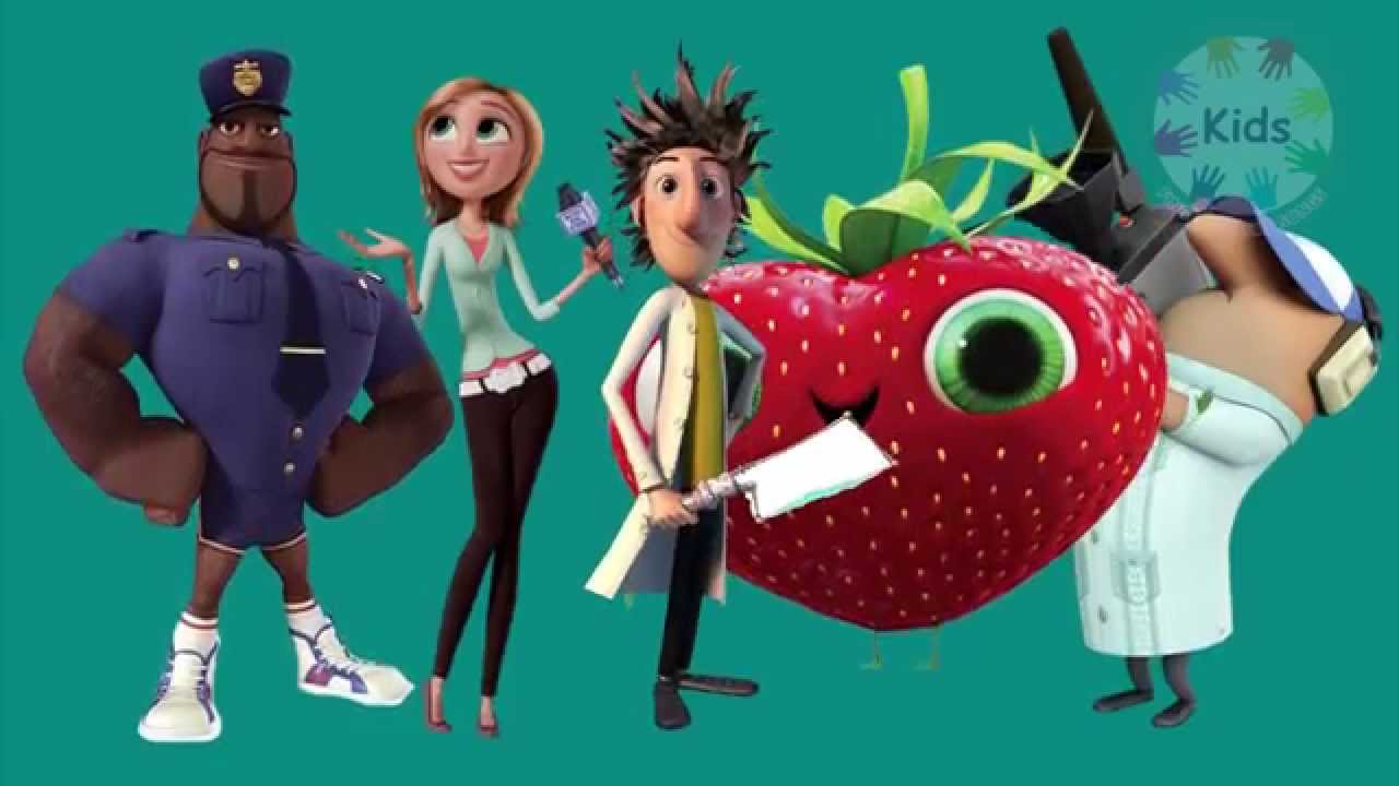 Cloudy with a Chance of Meatballs | Finger Family Song | Songs For childr.....