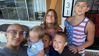 TIA CANCER UPDATE {back with the boys + WWE KRISTEN BELL} Acute Myeloid Leukemia Vlog 40