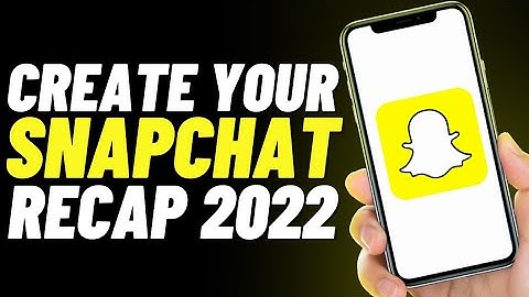 How To Create a Snapchat Recap 2022 | Snapchat Recap Year Look Back 2022 | Snapchat Recap