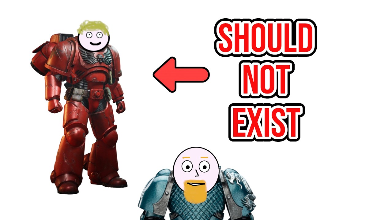 The Blood Angels Are Stupid, Actually