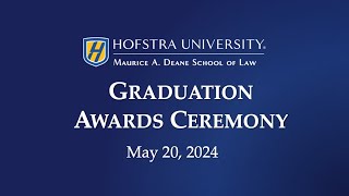 The Class of 2024 Graduate Awards Celebration