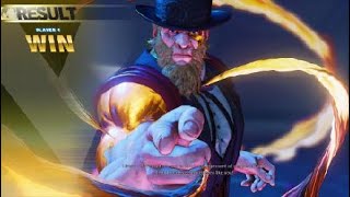 STREET FIGHTER V Gameplay - G vs. Oro