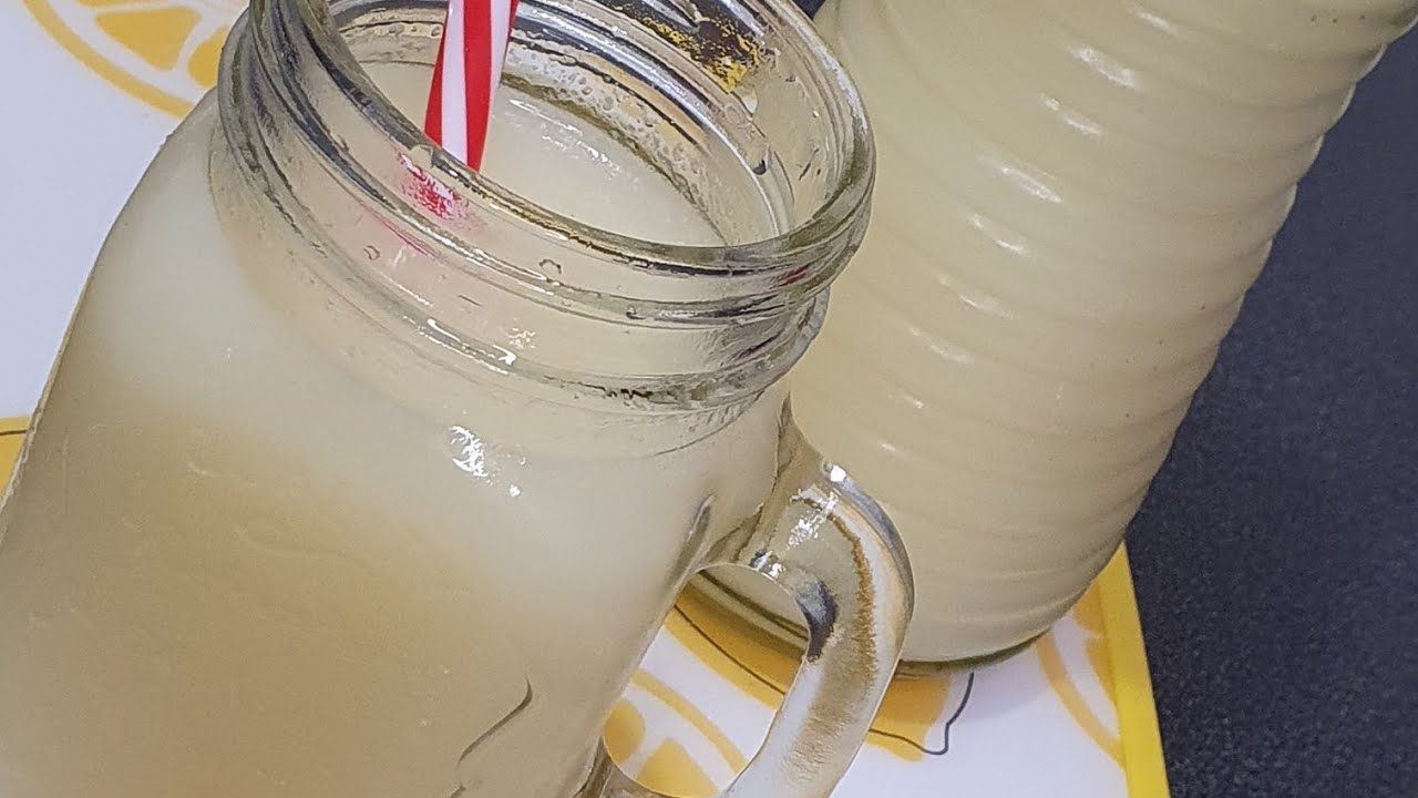 Citronnade tunisienne pour les jours d'été😋😍🍋🍋🇹🇳