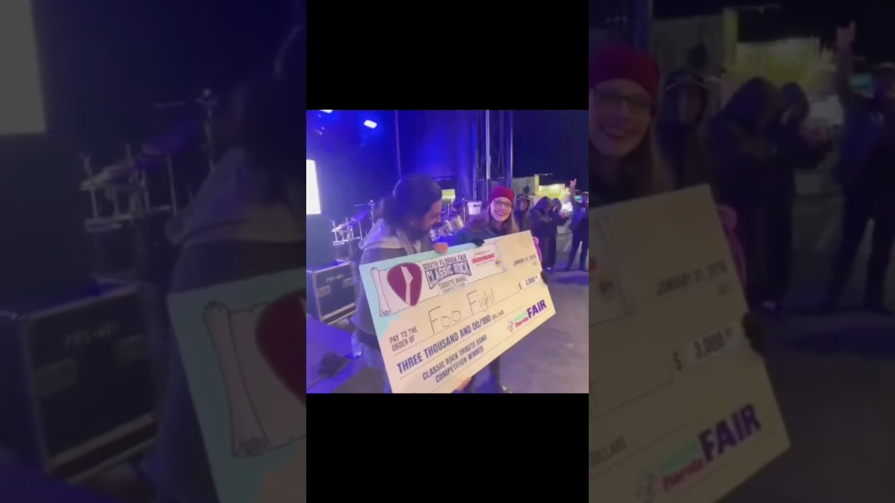 Моя трибьют-группа Foo Fighters заняла 1-е место! 