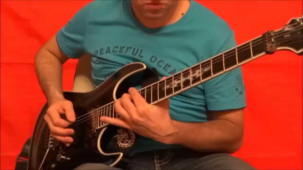 уроки игры на электрогитаре - YouTube