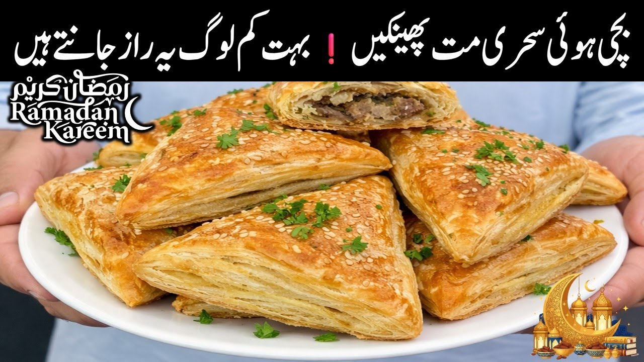 😱بچا ہوا کھانا مت پھینکیں❗️بہت کم لوگ یہ راز جانتے ہیں❗یہ ریسیپی زندگی آسان کر دے گی | رمضان اسپیشل