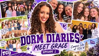 What Freshman Life at TCU Is Really Like | Dorm Diaries 2026 Ep. 1