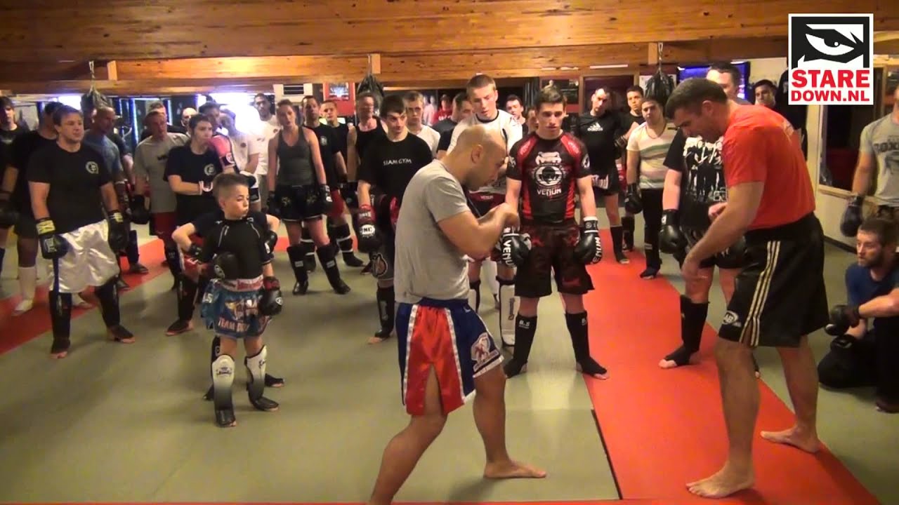 Peter Aerts 'THE LUMBERJACK' Seminar at Siam gym, Belgium.