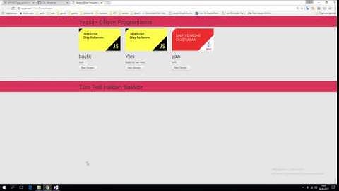 ASP NET Responsive Site Yapımı 3 ( Select )