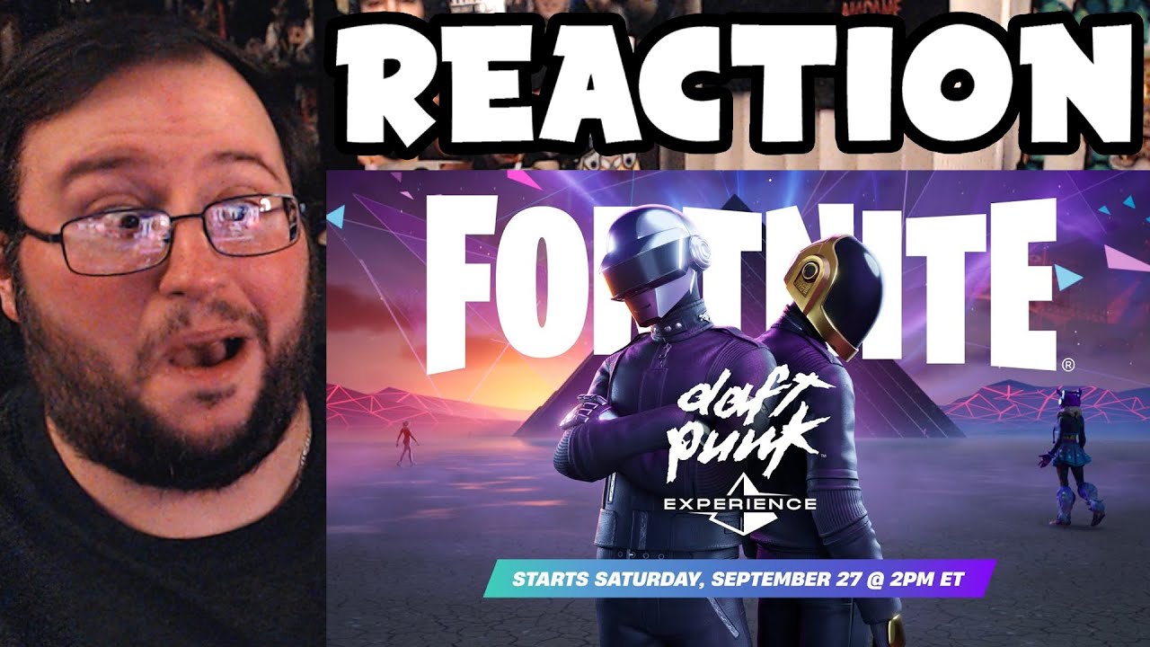 Gor's "Fortnite x Daft Punk Experience Official Trailer" REACTION