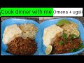 Omena recipe // cook dinner with me // How to cook Omena // ugali + omena +cabbage for supper