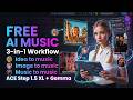 How to Create AI Music for FREE in ComfyUI with ACE Step 1.5 XL & Gemma LLM