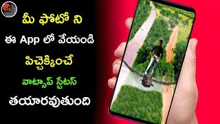 Best Magical WhatsApp Status App | Special App To Create 3D Motion WhatsApp Status | Tech Siva screenshot 1