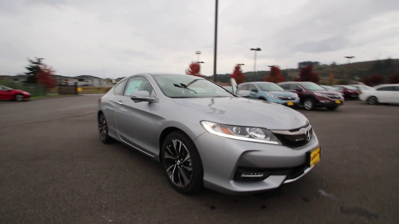 2017 Honda Accord EX-L | Silver | HA002089 - YouTube