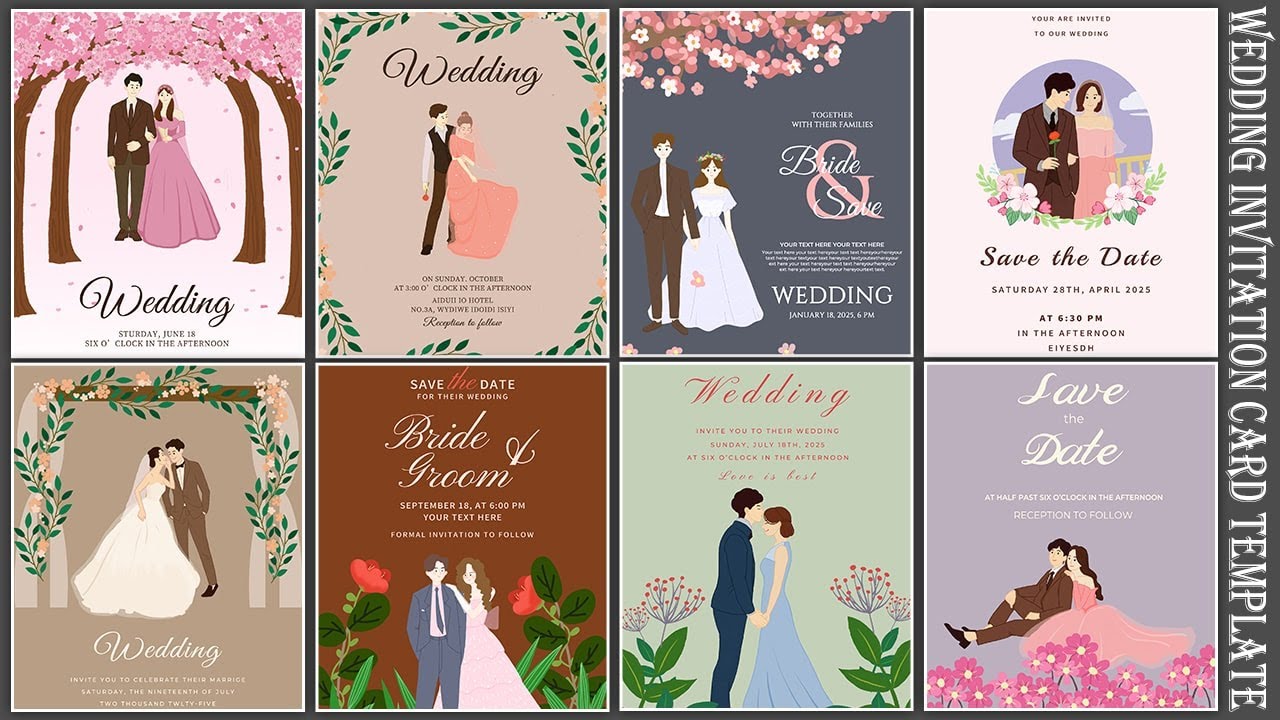 Wedding Invitation Card Template Free Download || Nitesh GFX ||