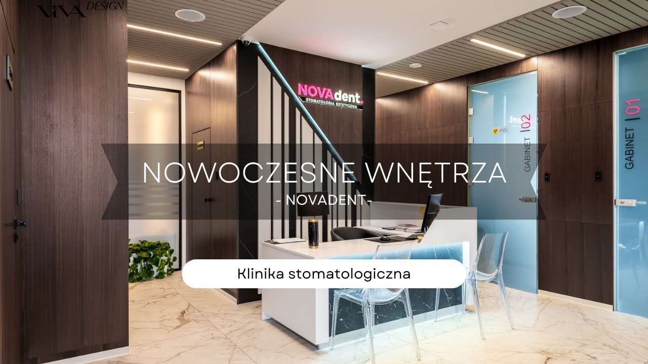 Obejrzyj wnętrza wyjątkowej kliniki stomatologicznej Novadent w Jarosławiu