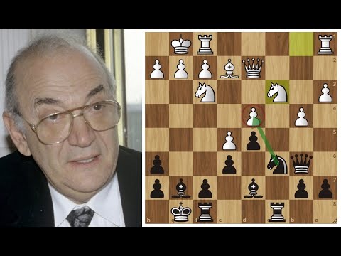 Видео: Виктор Корчной хулиганит во французской! Шахматы.