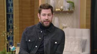 John Krasinski Is Surrounded by Girls at Home