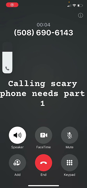 Calling scary phone numbers part1 #funny #scary #subscribe #firstvideo