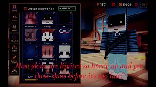 Pixel strike 3d#skins