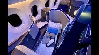 United new non stop flight San Fransisco to Manila UA191 777-300ER in Business Class