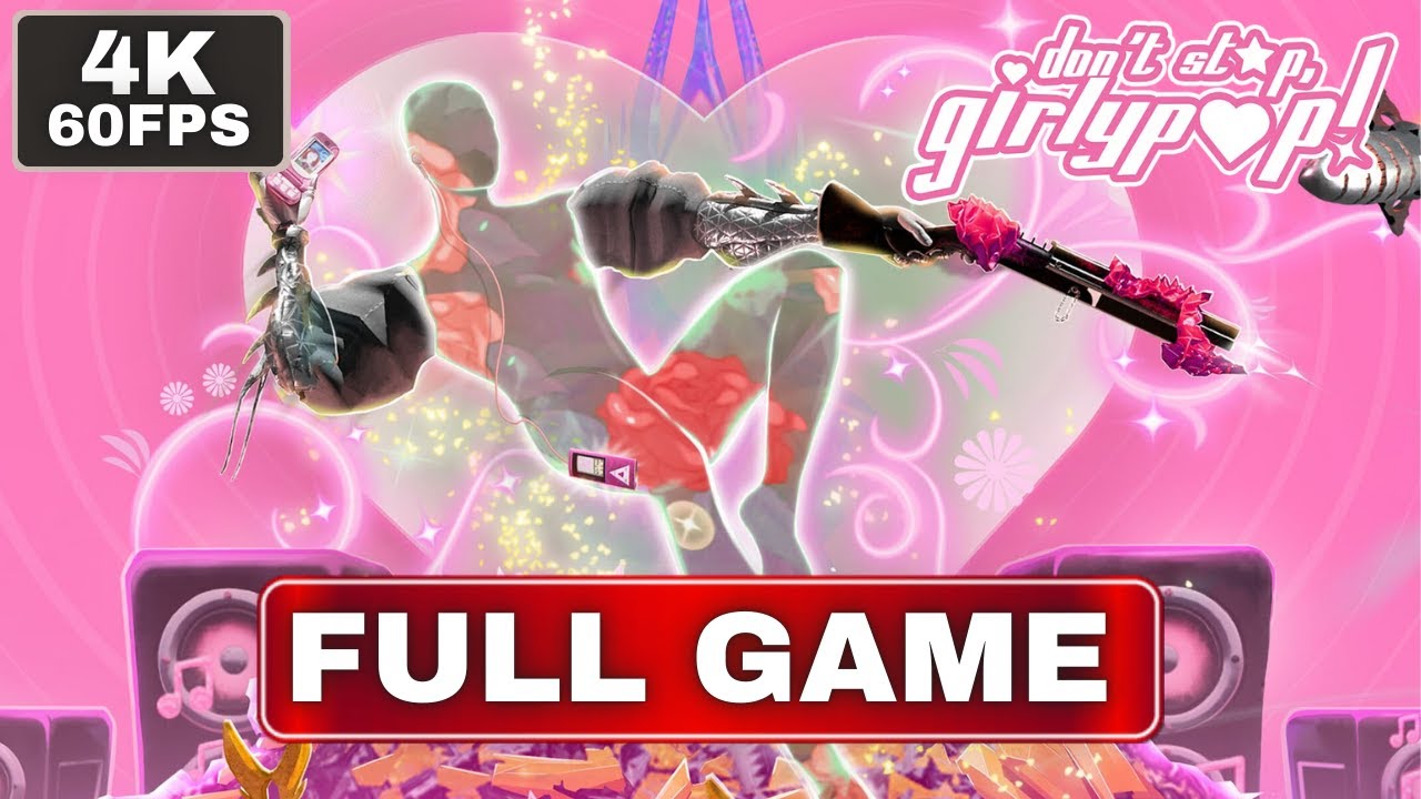 Don't Stop, Girlypop! FULL GAME Walkthrough Showcase - (No Commentary)
