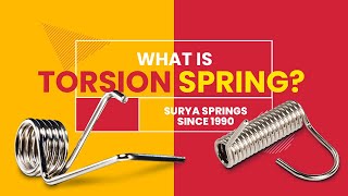 Torsion Spring? | Definition | Part Application | What exactly are they? Surya Springs screenshot 3