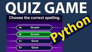 #NK| Jinsi ya ku CODE QUIZ GAME kwa PYTHON
