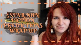 5 Star Non Fiction Predictions Wrap Up 2020 | how well did I do this time around?