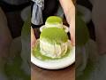 Matcha mochi pancake🥞 #japanesefood