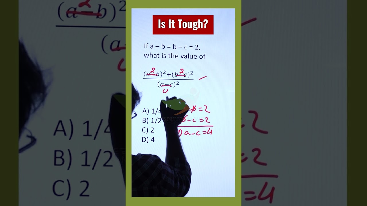Learn Maths | The Hardest Problem on the ACT Math Algebra Problem 