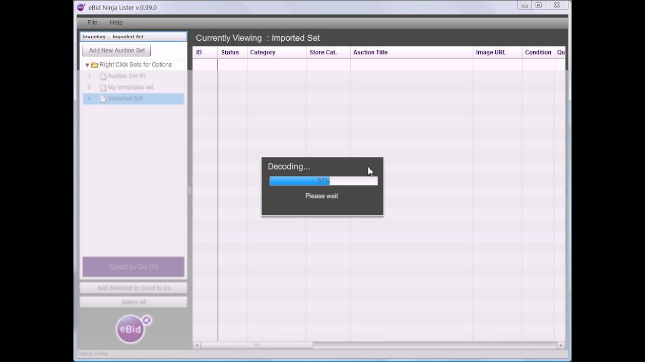 How To Import Auctions Into Ninja Lister eBid How To Video YouTube