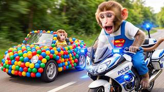 Monkey Mono Becomes a Police Officer for a Day and Catches a Litterer to Save the Environment Monkey Mono Becomes a Police Officer for a Day and Catches a Litterer to Save the Environment